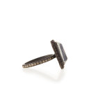 Old World Emerald-Cut Stack Diamond Ring