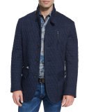 Quilted Glen Plaid Field Jacket