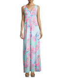 Sloane Printed Jersey Maxi Dress 