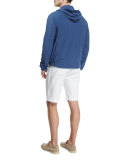 Regatta Contrast-Collar Polo Shirt, Optical White