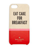 eat cake resin/canvas iPhone 5 case, multi colors