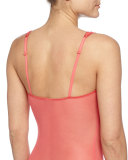 Soire Sheer-Mesh Teddy
