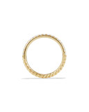 Cable Collectibles 18K Pavé Diamond Ring, Size 6