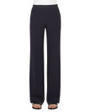 Marla Wide-Leg Pants, Navy
