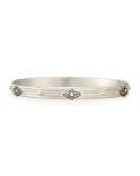 New World Champagne Diamond Scroll Bangle