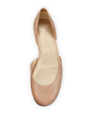 Cutie Leather d'Orsay Ballerina Flat, Bambina