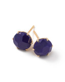 18k Rock Candy Round Stud Earrings