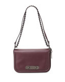 Swagger Glovetanned Leather Shoulder Bag, Oxblood