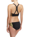 Gilded Garden Hipster Swim Bottom
