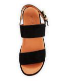Talia Suede Flatform City Sandal