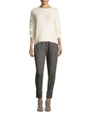 Fisher Project Tweed Slouchy Pants 