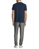 Roma Jogger Pants, Medium Gray