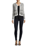 Alicia Racerback Pocket Tank, Caviar
