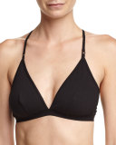 Arizona Triangle-Cup Bralette, Black