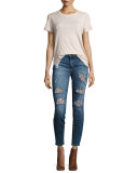 The Icon Mid-Rise Skinny Ankle Jeans, Delana