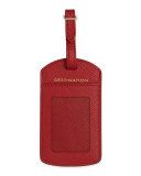 Panama Luggage Tag, Red