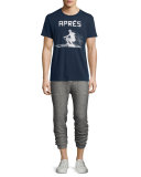 Roma Jogger Pants, Medium Gray