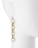 Simama Light Horn Drop Earrings