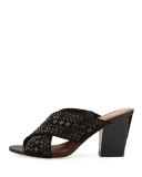 Gilian Crisscross Ornament Sandal