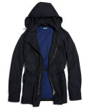 All-Weather Safari Jacket, Barchetta Blue