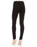 High-Waist Skinny Jeans, Slim Illusion Luxe Black