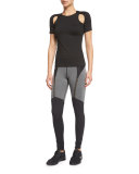 Dusk Cutout-Detail Sport Leggings
