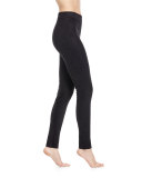 Velour Leggings, Black