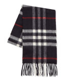 Cashmere Exploded Check Scarf