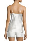 Jasmine Lace-Trimmed Two-Piece Nightie Set