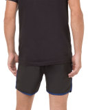 Colorblock Tech Boxing Short, Black