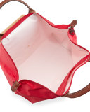 Le Pliage Large Travel Tote Bag, Red Garance