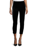 Velour Cropped Leggings