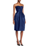 Strapless Sweetheart Full Skirt Dress