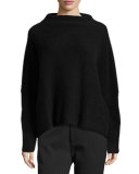 Boiled Cashmere Funnel-Neck Sweater