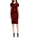 Marielle Short-Sleeve Sheath Dress 