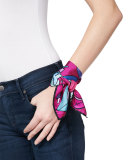 Heels-Print Small Square Scarf, Rogue