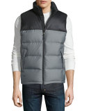 Nupste Colorblock Quilted Down Vest