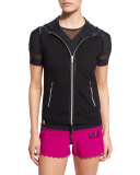 Scallop-Hem Pull-On Shorts