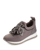 Blossom Neoprene Sneaker, Cloud Gray