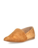 Corsica Suede Skimmer Flat