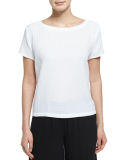 Organic Cotton Short-Sleeve Top