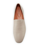 Piper Leather Smoking Loafer, Taupe