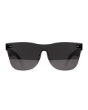 Tuttolente Classic Square Sunglasses, Black