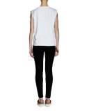 Cocoon Muscle-Paint T-Shirt, White