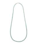 18K Senso Metal-Wrapped Turquoise Necklace, 40"