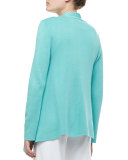 Silk-Cotton Interlock Jacket