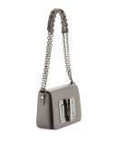 Natalia Medium Chain Crossbody Bag, Graphite