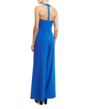 Trinity Cross-Front Wide-Leg Jumpsuit