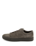 Luke Suede Lace-Up Low-Top Sneaker