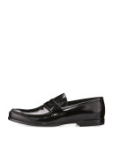 James Gloss Calf Leather Penny Loafer